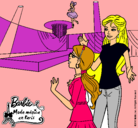 Dibujo Barbie descubre a las hadas mágicas pintado por jocolo
