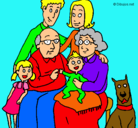 Dibujo Familia pintado por mariagilmenacho