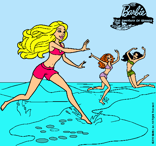 Barbie de regreso a la playa