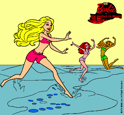 Barbie de regreso a la playa