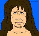 Dibujo Homo Sapiens pintado por raaaaaafinha