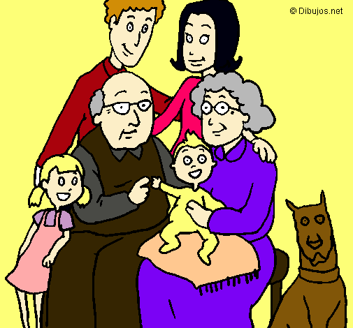 Dibujo Familia pintado por Savanovic