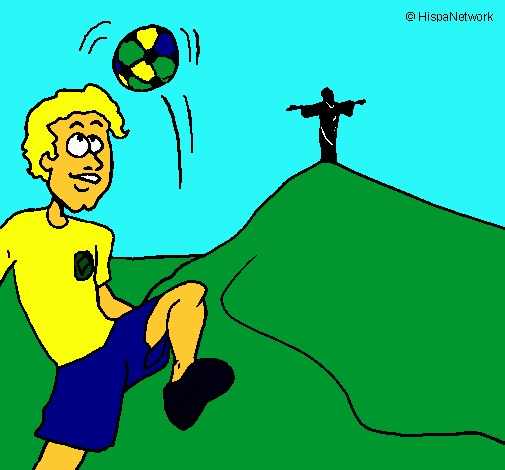 Dibujo Brasil pintado por david1998