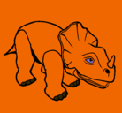 Dibujo Triceratops II pintado por MARKEL