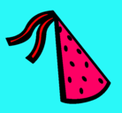 Dibujo Sombrero de cumpleaños pintado por yenisbell