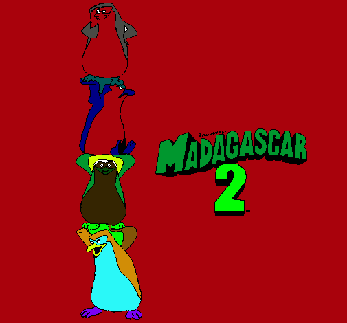 Madagascar 2 Pingüinos