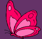 Dibujo Mariposa pintado por lizbeth