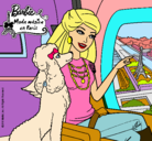 Dibujo Barbie llega a París pintado por marcchh
