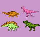 Dibujo Dinosaurios de tierra pintado por Gabigar