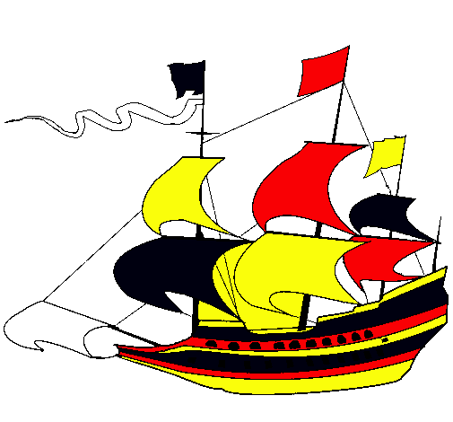 Velero del siglo XVII