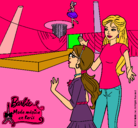Dibujo Barbie descubre a las hadas mágicas pintado por sopia
