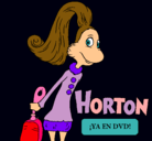 Dibujo Horton - Sally O'Maley pintado por maca