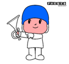 Dibujo Pocoyó pintado por pocoyo