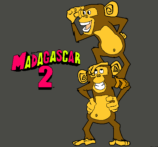 Madagascar 2 Manson y Phil