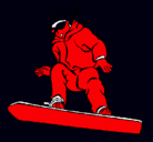 Dibujo Snowboard pintado por KIOIJGHJHH