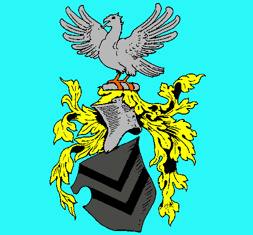 Escudo de armas y aguila 