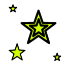 Dibujo Estrellas pintado por osorio