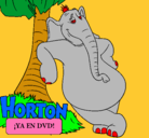 Dibujo Horton pintado por PABLOCAMINERO