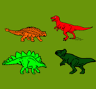 Dibujo Dinosaurios de tierra pintado por MANUEL5