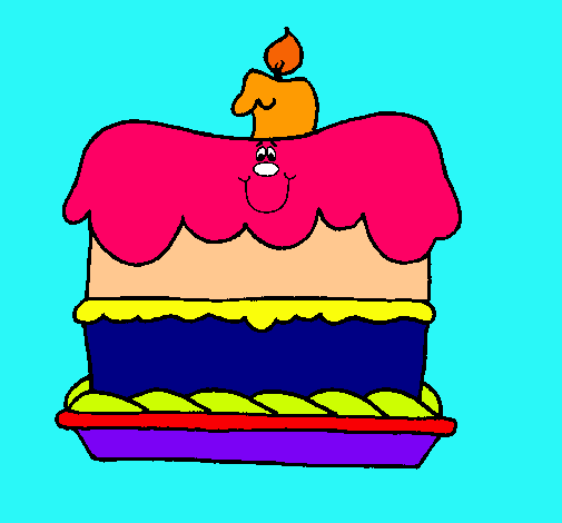 Pastel de cumpleaños