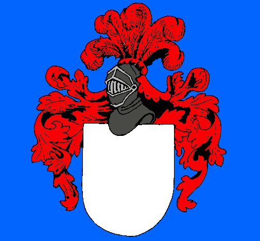 Escudo de armas y casco