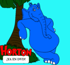 Dibujo Horton pintado por jani