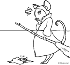 Dibujo La ratita presumida 2 pintado por joss