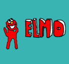 Dibujo Elmo pintado por Enerii