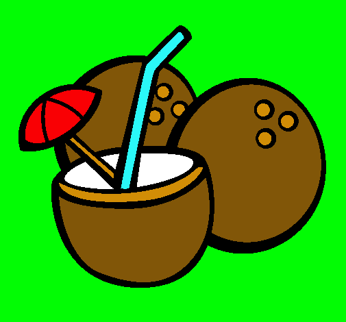 Cóctel de coco