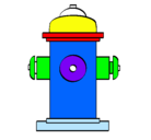 Dibujo Boca de incendio pintado por tochi