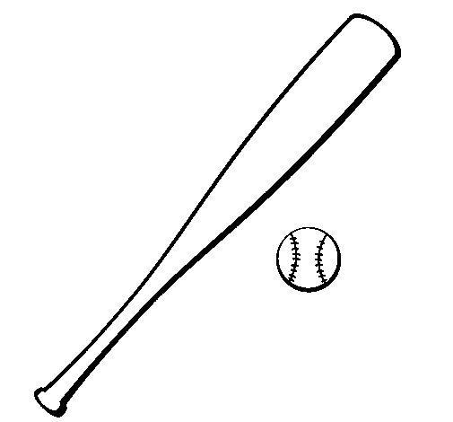 Bate y bola de béisbol