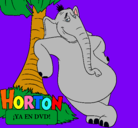 Dibujo Horton pintado por jeannethe