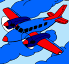 Dibujo Avioneta pintado por daniel97