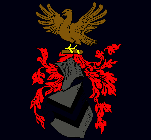 Escudo de armas y aguila 