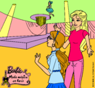 Dibujo Barbie descubre a las hadas mágicas pintado por Kikii