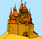Dibujo Castillo medieval pintado por MoisesMiguel