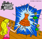 Dibujo El vestido mágico de Barbie pintado por YERAL
