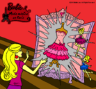 Dibujo El vestido mágico de Barbie pintado por MORILLA