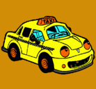 Dibujo Herbie Taxista pintado por javier1998