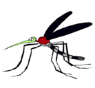 Dibujo Mosquito pintado por OLIA