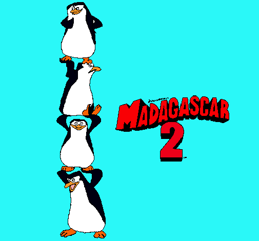 Madagascar 2 Pingüinos