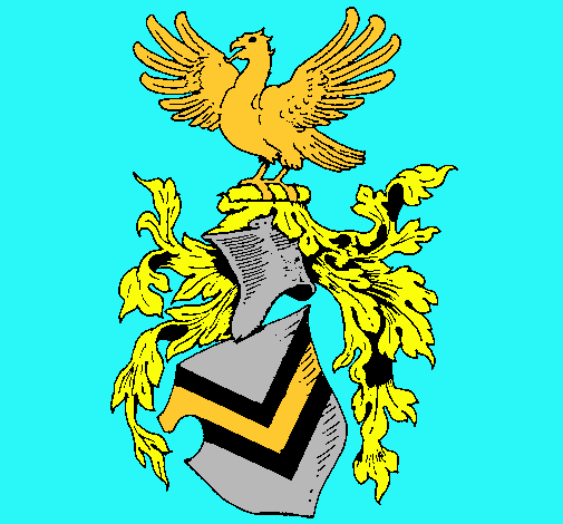 Escudo de armas y aguila 