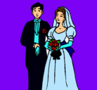 Dibujo Marido y mujer III pintado por saku