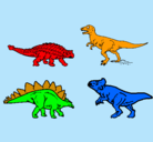Dibujo Dinosaurios de tierra pintado por MoisesMiguel