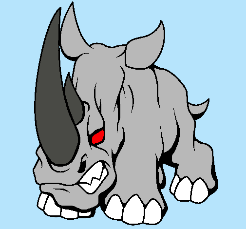 Dibujo Rinoceronte II pintado por nikitho