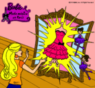 Dibujo El vestido mágico de Barbie pintado por Fabiiux