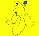 Dibujo Banana pintado por kevin4