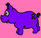 Dibujo Cerdo pintado por SHEBREU