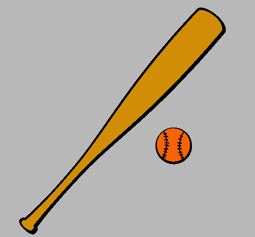 Bate y bola de béisbol