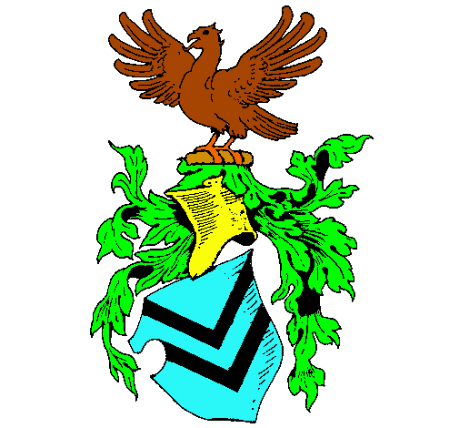 Escudo de armas y aguila 